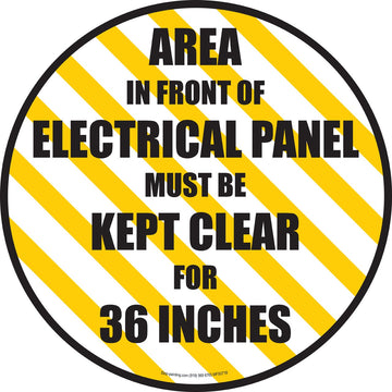 Superior Mark Floor Sign, 17 1/2" Diameter - Default Title