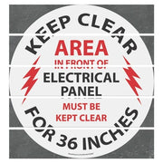 Superior Mark Floor Sign, 17 1/2" Diameter - Default Title