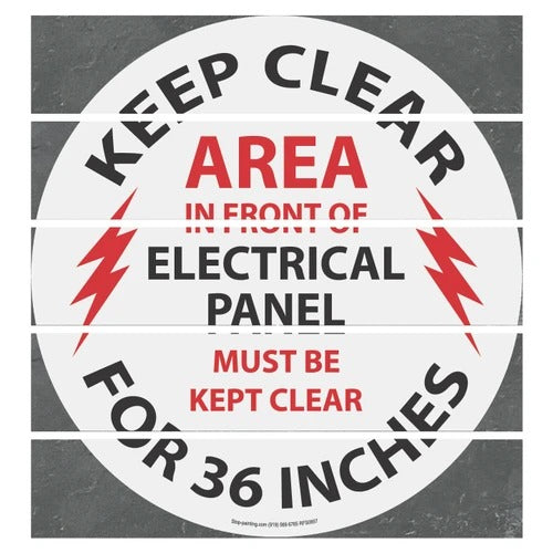 Superior Mark Floor Sign, 17 1/2" Diameter - Default Title