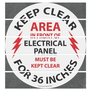Superior Mark Floor Sign, 17 1/2" Diameter - Default Title