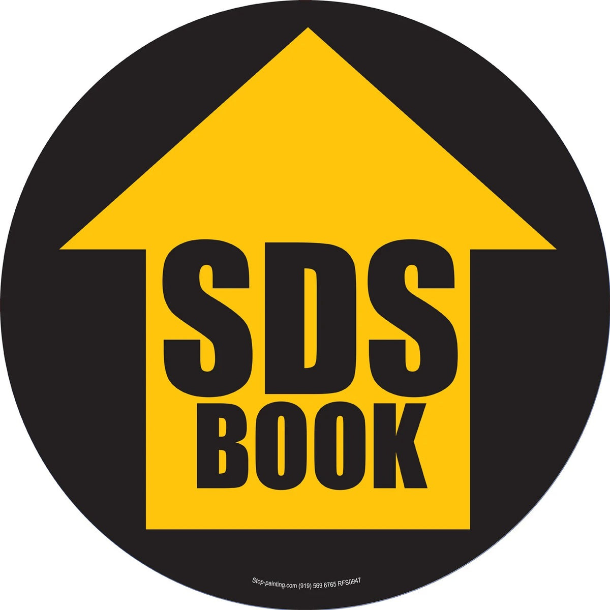 Superior Mark Floor Sign, 17 1/2" Diameter - Default Title