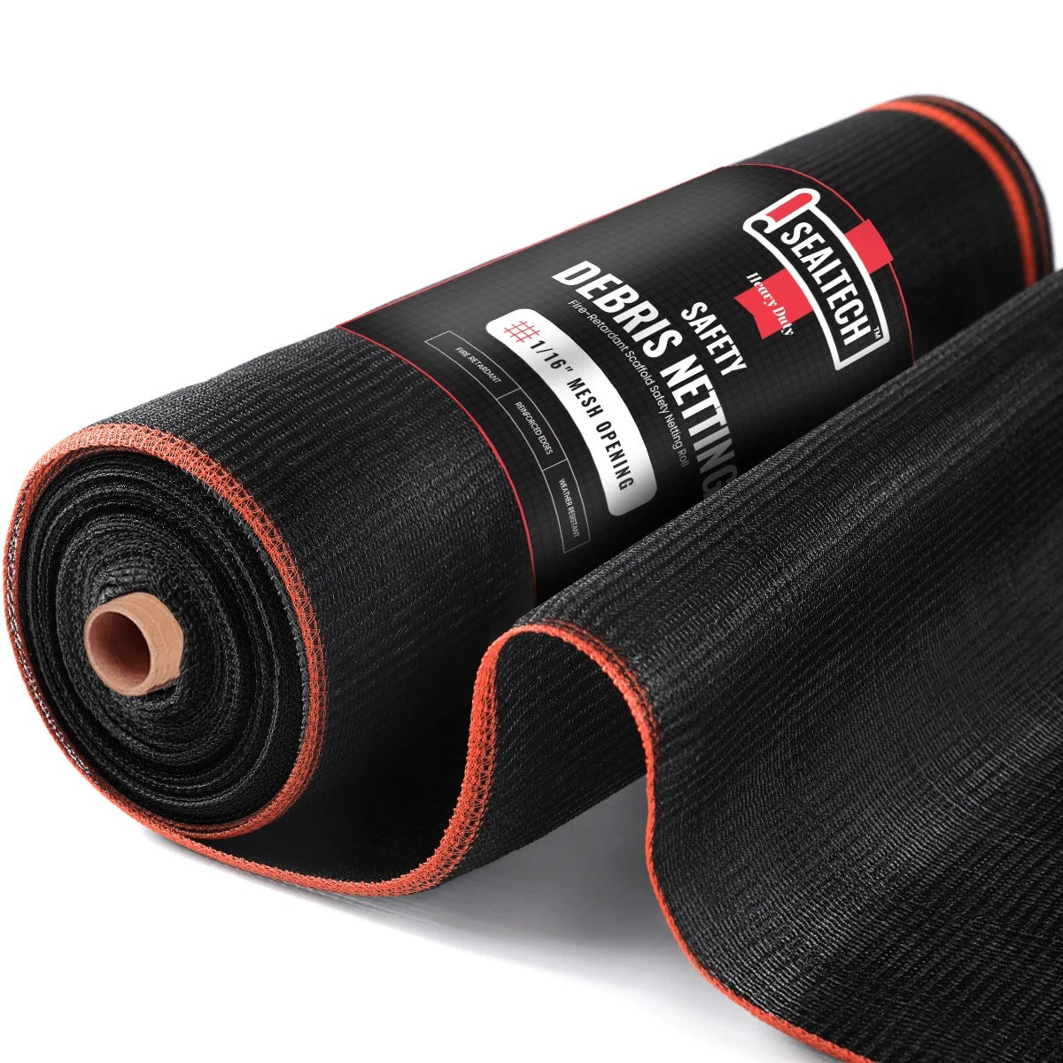 SEALTECH ST-501 Netting Roll, Black - 5 1/2' x 150'