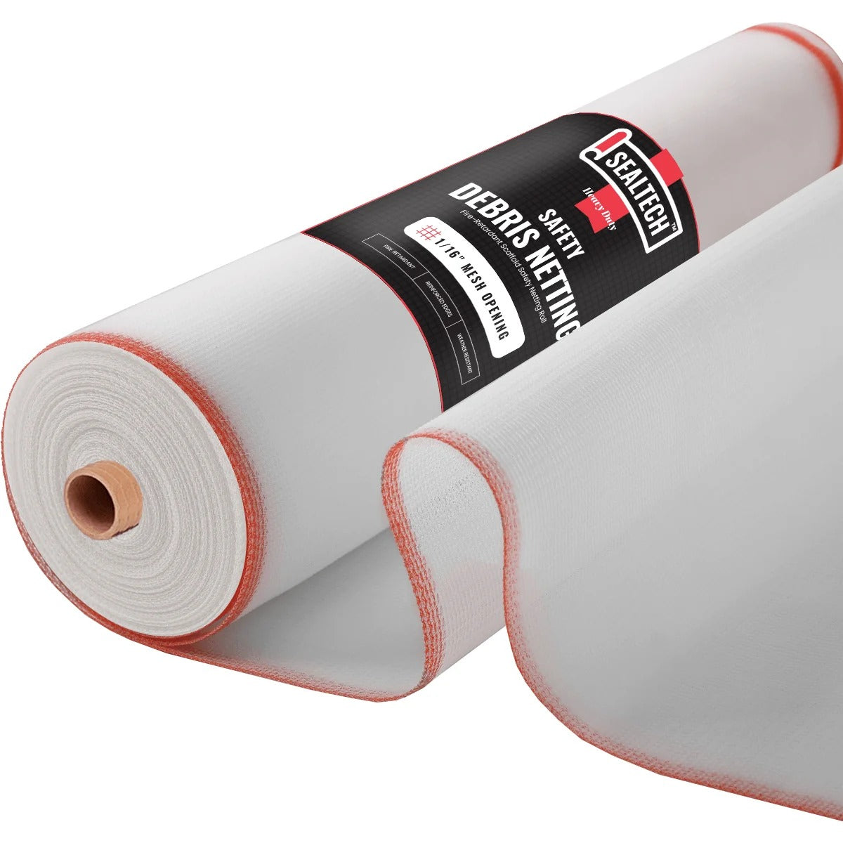 SEALTECH ST-504 Netting Roll, White - 6' x 50'