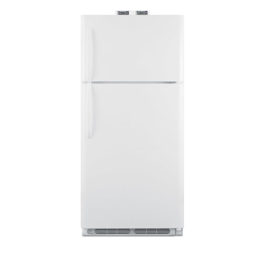 Summit Appliance BKRF18W Refrigerator Freezer, 18 cu. ft., 115V - Default Title