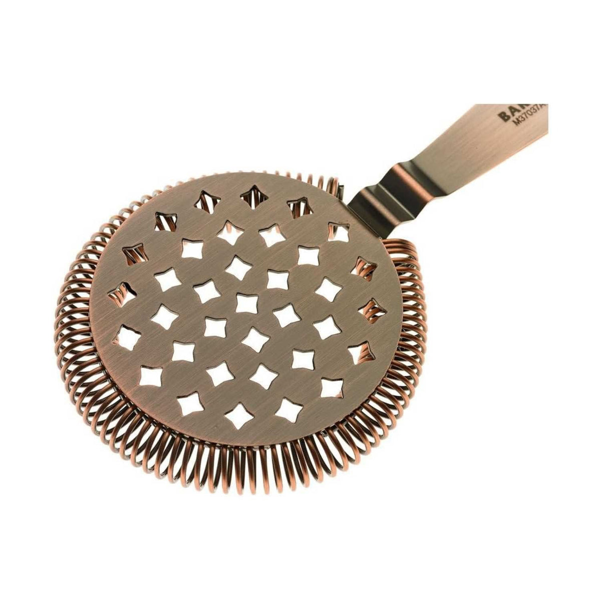 Barfly M37037ACP Stainless Steel Strainer, 6 7/8" Long, Copper - photo 4