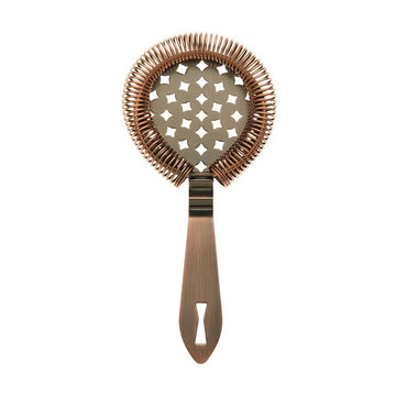 Barfly M37037ACP Stainless Steel Strainer, 6 7/8" Long, Copper - Default Title