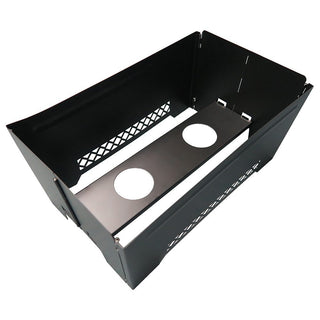 Chef Master 90253 Stainless Steel Wind Guard, 20 7/8" x 20 1/2", Black - Default Title