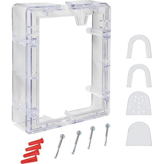 Safety Technology International, Inc. STI-3100 Polycarbonate Spacer, 7 3/16" Wide, Clear - Default Title