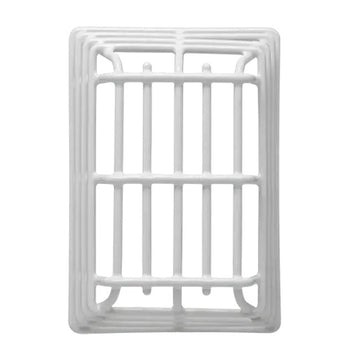 Safety Technology International, Inc. STI Wire Cage, White - 4 9/16"