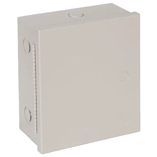 Safety Technology International, Inc. STI Metal Control Panel Enclosure, Gray - 7 11/16" x 3 13/16" x 8 3/8"