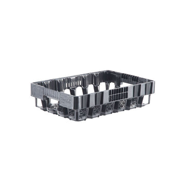 Orbis BEV20C Plastic Beverage Crate, 12 5/16" x 18 1/2", Black - Default Title