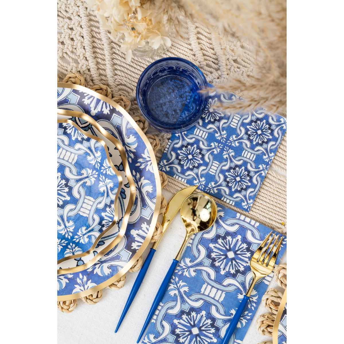 Sophistiplate NPKC Paper Napkin, Blue, 240/Case - photo 2