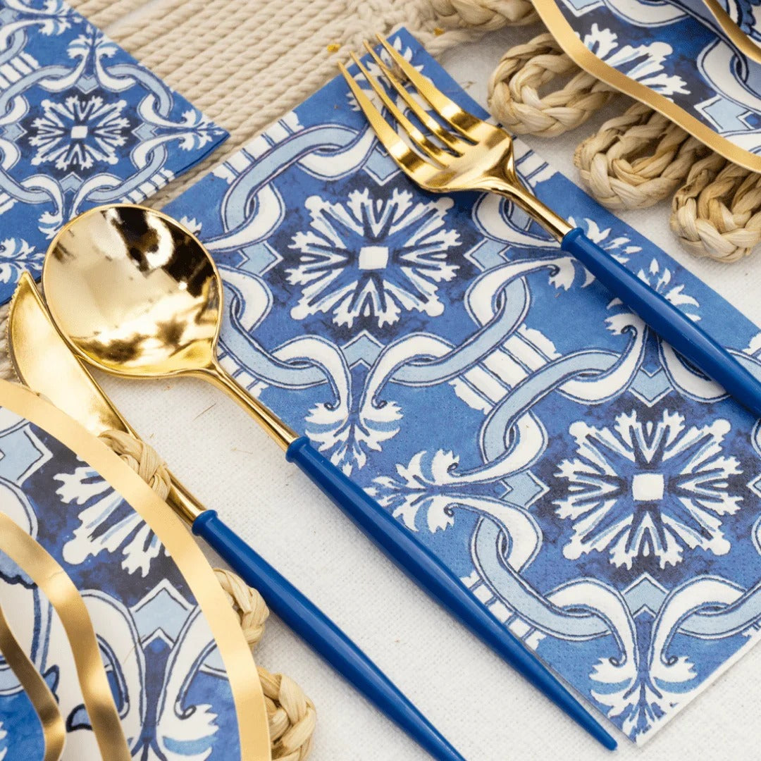 Sophistiplate NPKC Paper Napkin, Blue, 240/Case - photo 3