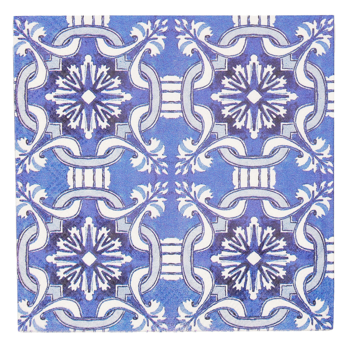 Sophistiplate NPKC Paper Napkin, Blue, 240/Case - Moroccan Nights