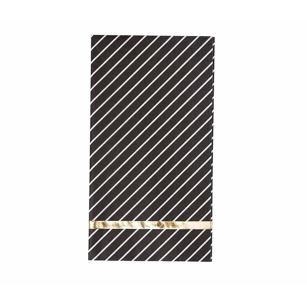 Sophistiplate NPKG Paper Guest Towel, 240/Case - Black