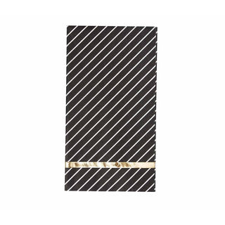 Sophistiplate NPKG Paper Guest Towel, 240/Case - Black