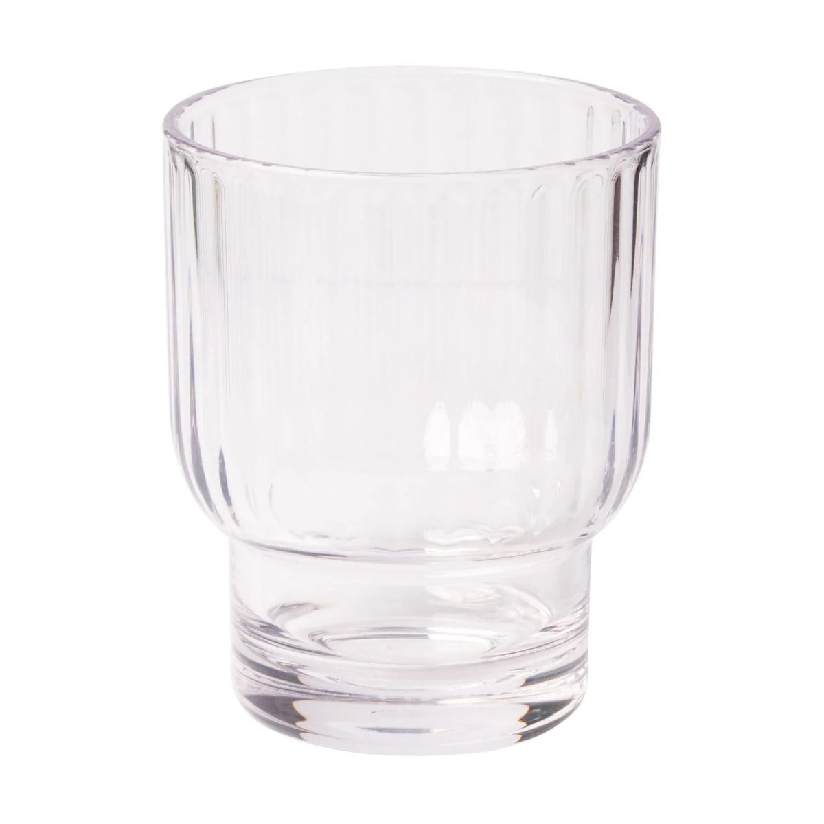 Sophistiplate TMS Modern Plastic Tumbler, 13.5 oz., 24/Case - Clear