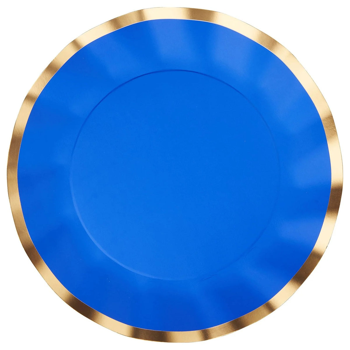 Sophistiplate WDP Coated Paper Plate, 10 1/2" Diameter, 96/Case - Blue