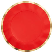 Sophistiplate WDP Coated Paper Plate, 10 1/2" Diameter, 96/Case - Scarlet