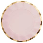 Sophistiplate WDP Coated Paper Plate, 10 1/2" Diameter, 96/Case - Blush