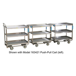 Lakeside 170867 Utility Cart, 22 3/8" x 38 5/8", Silver - Default Title
