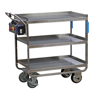 Lakeside 173670 Utility Cart, 21 1/2" x 40 3/4", Silver - Default Title