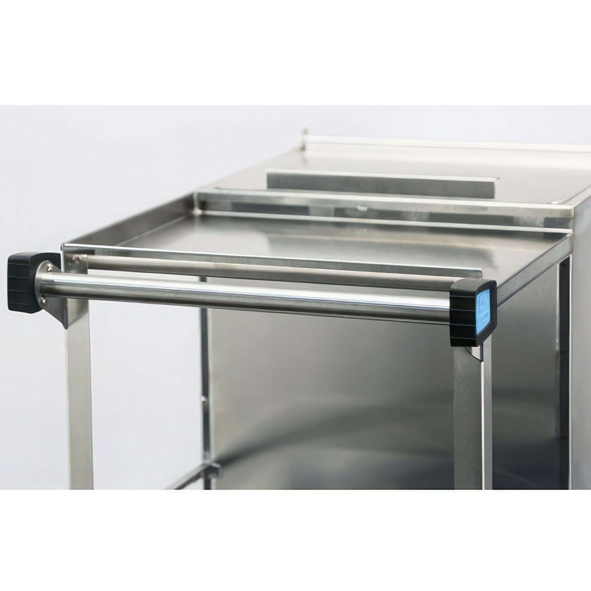 Lakeside 230 Stainless Steel Ice Cart, 19" x 31 1/4", Silver - Default Title