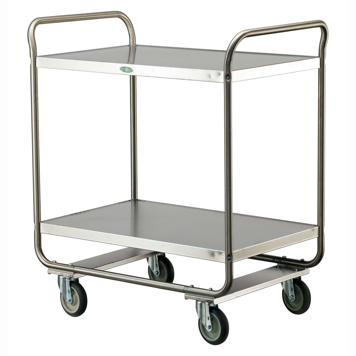 Lakeside Utility Cart, 35 3/4" High, Silver - 36"