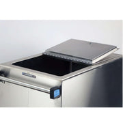 Lakeside 250 Stainless Steel Ice Cart, 20 1/4" x 34 1/4", Silver - Default Title