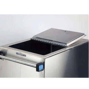 Lakeside 250 Stainless Steel Ice Cart, 20 1/4" x 34 1/4", Silver - Default Title