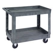 Lakeside 2523 Plastic Utility Cart, 25 1/2" x 40 1/4", Gray - Default Title