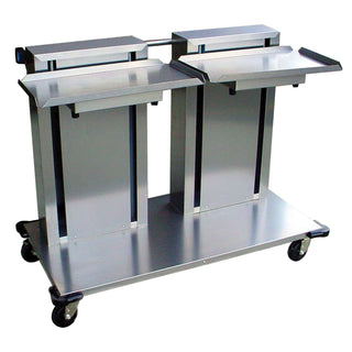 Lakeside 2816 Stainless Steel Tray Dispenser, 47" Wide - Default Title