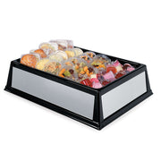 Lakeside Plastic Beverage Bin, 6 3/4" High, Silver - 28 3/4"