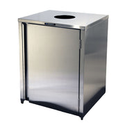 Lakeside Stainless Steel Waste Station, 35 gal. - photo 2