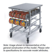 Lakeside Aluminum Can Rack, Half Size - 54 #10 Cans 72 #5 Cans
