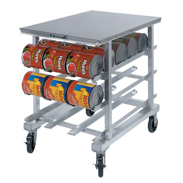 Lakeside Aluminum Can Rack, Half Size - 54 #10 Cans 96 #5 Cans