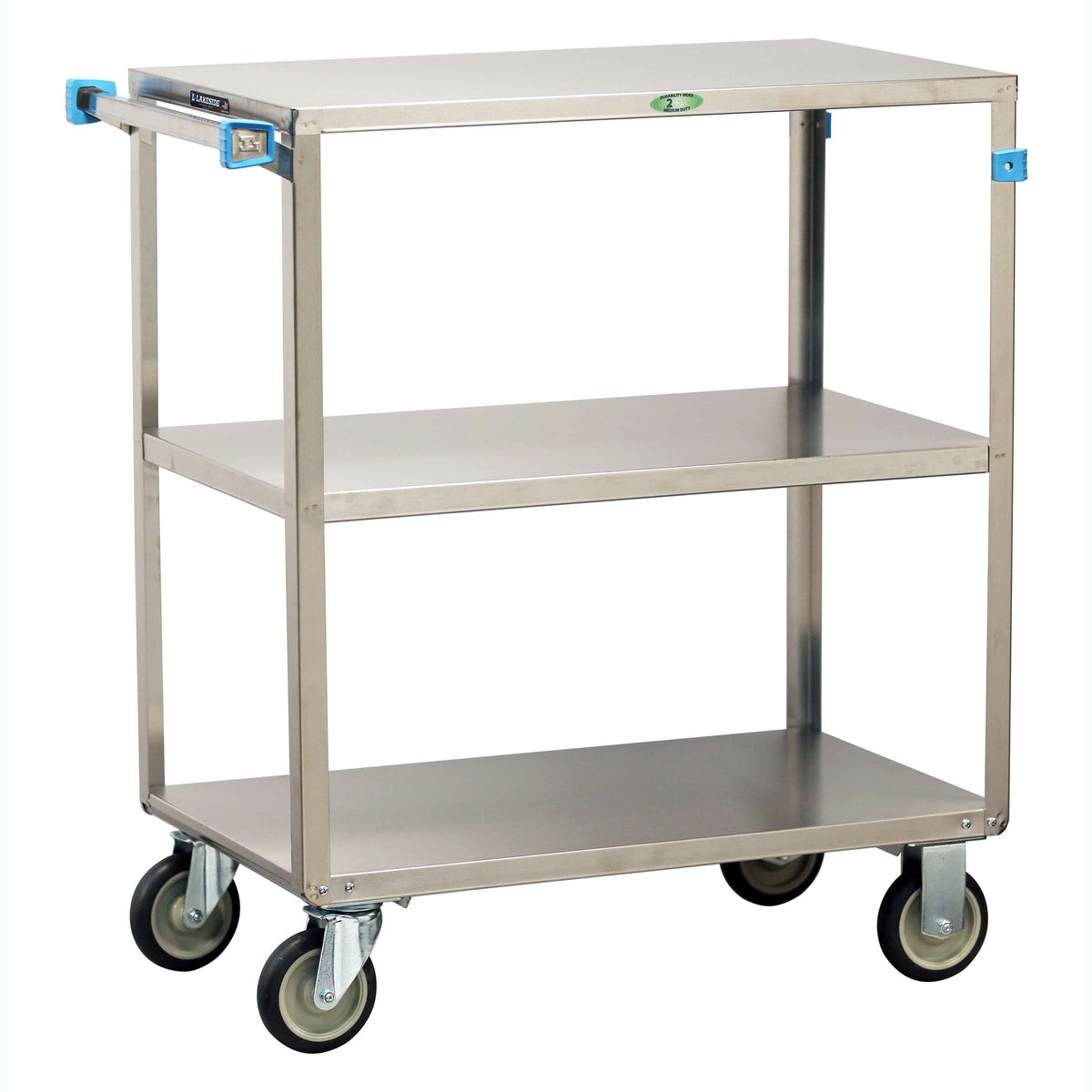 Lakeside 351 Utility Cart, 19 3/8" x 35", Silver - Default Title