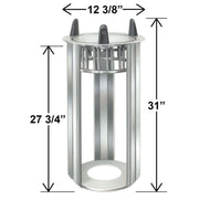 Lakeside 4009 Dish Dispenser, 12 1/2" Diameter - Default Title