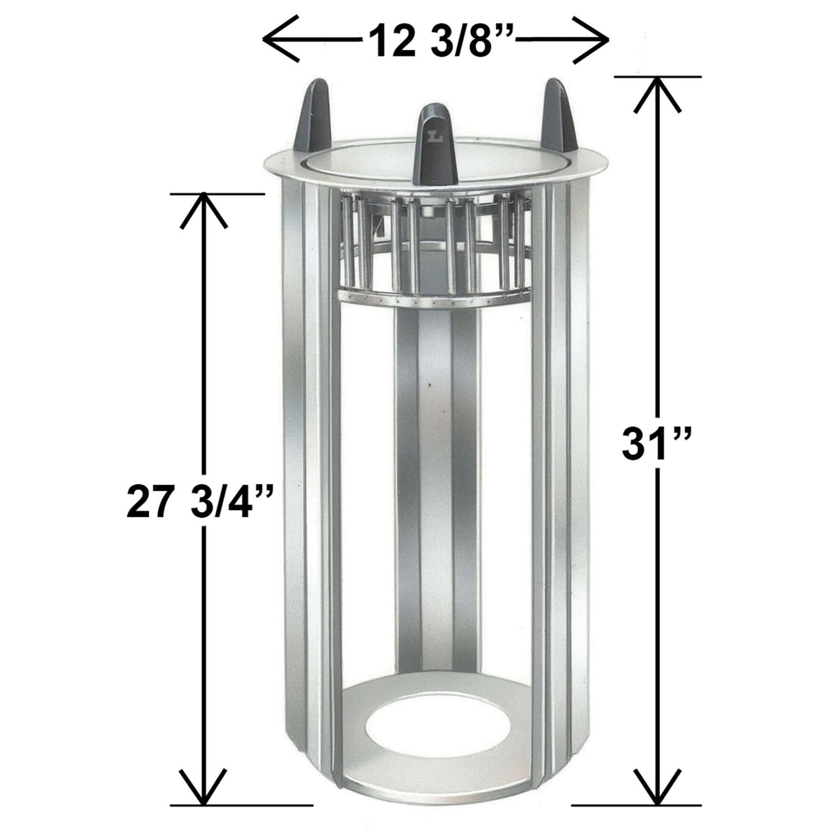 Lakeside 4009 Dish Dispenser, 12 1/2" Diameter - Default Title