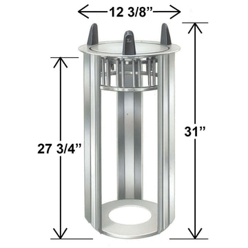 Lakeside 4009 Dish Dispenser, 12 1/2" Diameter - Default Title