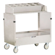 Lakeside 403 Stainless Steel Tray Cart, 22 1/4" x 36 1/4", Silver - Default Title