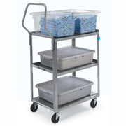 Lakeside 4311 Utility Cart, 16 1/4" x 28 1/2", Silver - Default Title