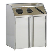Lakeside Stainless Steel Paper Station, 69 gal. - 4315