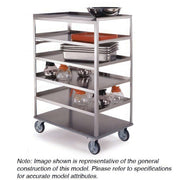 Lakeside Utility Cart, 22 1/4" x 36 3/8", Silver - All