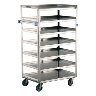 Lakeside 438 Stainless Steel Tray Cart, 7 Trays - Default Title