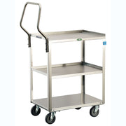 Lakeside 4411 Utility Cart, 17 3/4" x 27 5/8", Silver - Default Title