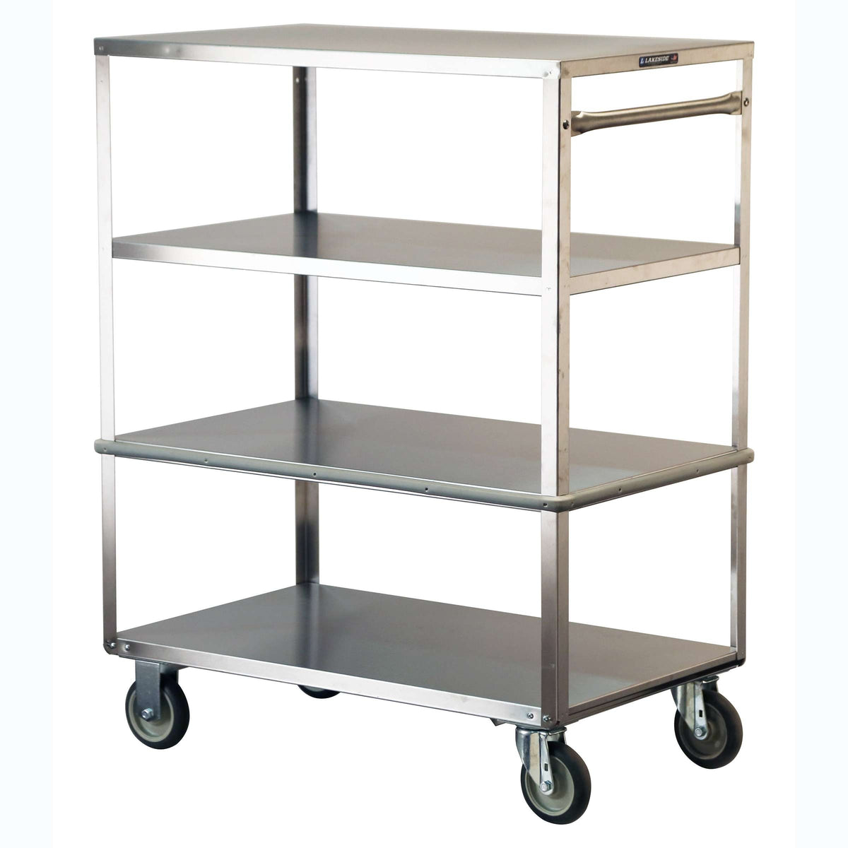 Lakeside Utility Cart, 22 1/4" x 36 3/8", Silver - All