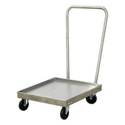 Lakeside 450 Stainless Steel Dolly, 21" x 27", Silver - Default Title