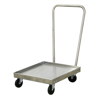 Lakeside 450 Stainless Steel Dolly, 21" x 27", Silver - Default Title