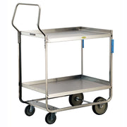 Lakeside Utility Cart, Silver - 32 5/8"